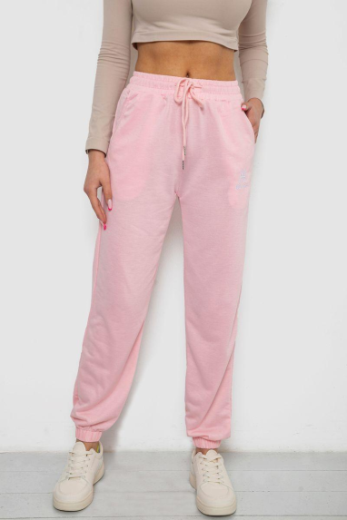 Спортивні штани жіночі, колір рожевий, 238RJH019 Ager, XL, 50, XL