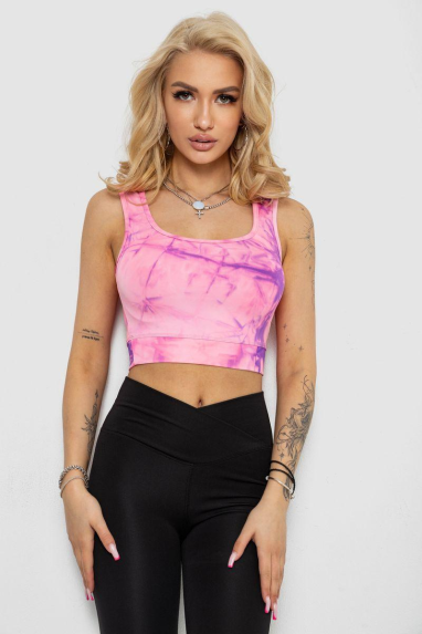 Майка-топ, колір рожево-бузковий, 238R58264 XL, 50, XL