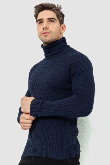 Гольф чоловічий, колір темно-синій, 238R57115 XL, 50, XL