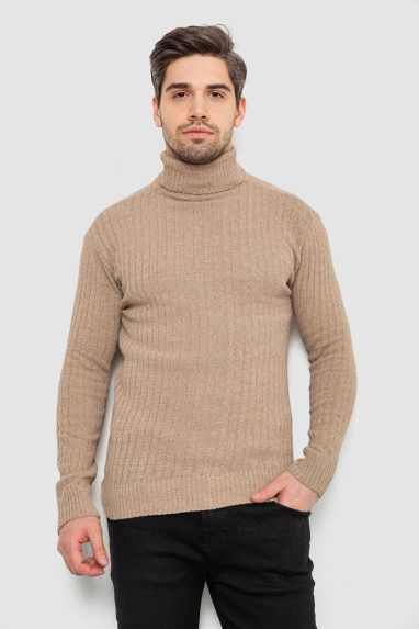 Гольф чоловічий, колір темно-бежевий, 238R57115 XL