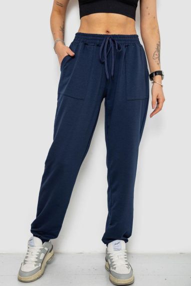 Спортивні штани жіночі, колір синій, 238R347 Ager, XXXL, 54, XXXL
