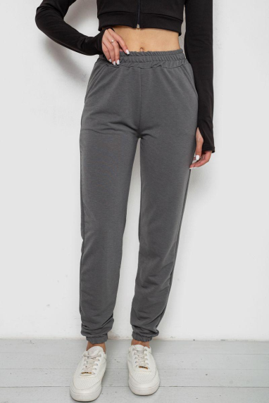Спортивні штани жіночі, колір сірий, 238R345-1 Ager, XXL, 52, XXL