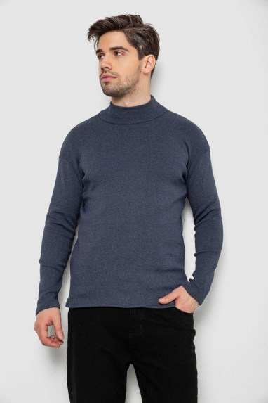 Гольф чоловічий на флісі, колір синій, 238R338 XXXL, 54, XXXL