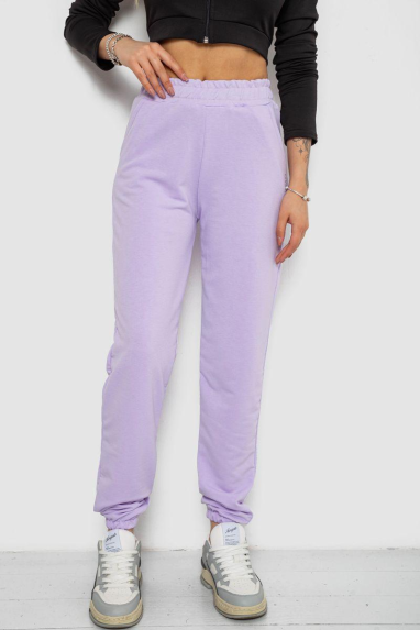 Спортивні штани жіночі, колір бузковий, 238R325 XL, 50, XL
