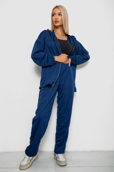 Спортивний костюм жіночий, колір синій, 238R114-1 Ager, XXL, 52, XXL