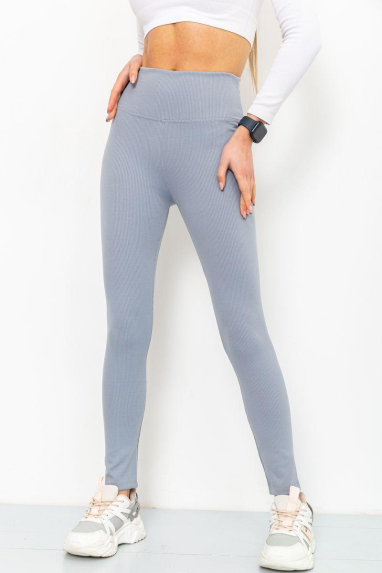 Лосини в рубчик, колір світло-сірий, 221R003 Ager, XXL, 52, XXL