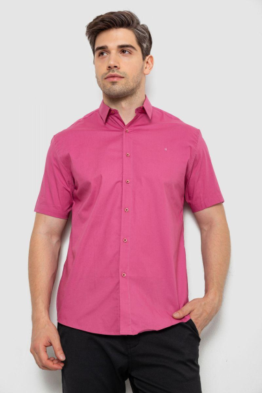 Сорочка чоловіча, колір пудровий, 214R7327 XL, 50, XL