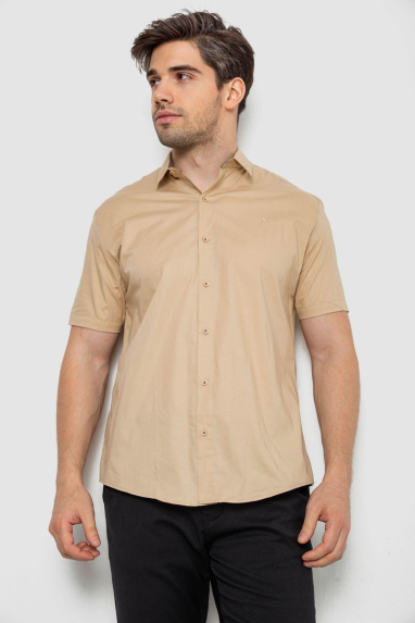 Сорочка чоловіча, колір кремовий, 214R7327 XXL