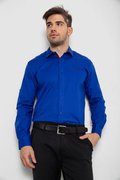 Сорочка чоловіча, колір електрик, 214R7094 XXL