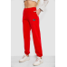 Спортивні штани жіночі, колір червоний, 247R4670 Ager, XXL, 52, XXL