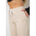 Спортивні штани жіночі, колір світло-бежевий, 247R4670-1 Ager, XXL, 52, XXL