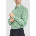 Сорочка чоловіча котонова повсякденна, колір зелений, 247R414 5XL, 58, 5XL