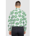 Сорочка чоловіча повсякденна, колір біло-зелений, 247R402 XXXL, 54, XXXL