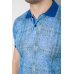 Поло чоловіче з принтом, колір синій, 247R318 XL, 50, XL