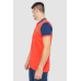Поло чоловіче з принтом, колір кораловий, 247R317 XL, 50, XL
