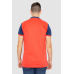 Поло чоловіче з принтом, колір кораловий, 247R317 XL, 50, XL