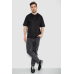 Футболка чоловіча однотонна, колір чорний, 247R3140 XL, 50, XL