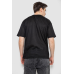 Футболка чоловіча однотонна, колір чорний, 247R3130 XXL, 52, XXL