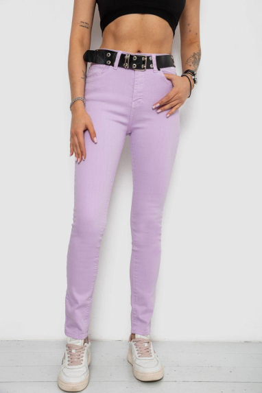 Джинси жіночі Skinny Американки, колір бузковий, 182R00223 Ager, 28, 28