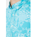 Сорочка чоловіча з принтом, колір блакитний, 247R115 XXXL, 54, XXXL