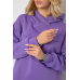 Спортивний костюм жіночий на флісі, колір бузковий, 247R10765 XL, 50, XL