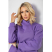 Спортивний костюм жіночий на флісі, колір бузковий, 247R10765 XL, 50, XL