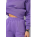 Спортивний костюм жіночий на флісі, колір бузковий, 247R10765 XL, 50, XL