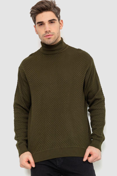 Гольф чоловічий, колір хакі, 161R845 XL, 50, XL