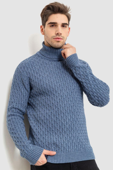 Гольф чоловічий, колір темно-блакитний, 161R133 XL, 50, XL