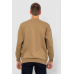 Батник чоловічий на флісі, колір темно-бежевий, 247R016 XL, 50, XL
