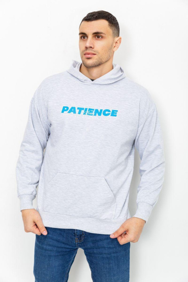 Худі чоловічий, колір світло-сірий, 131R153141 XL, 50, XL