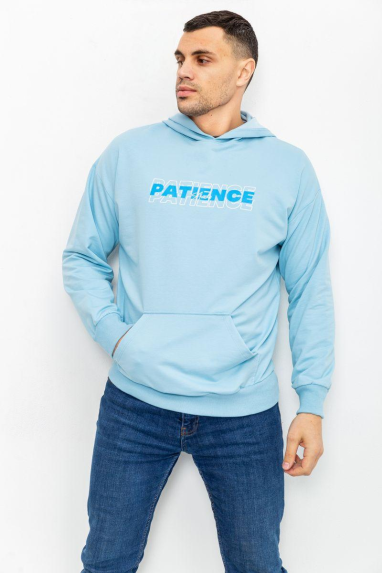 Худі чоловічий, колір блакитний, 131R153141 XL, 50, XL