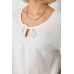Блуза, колір молочний, 244RM207 XXL, 52, XXL
