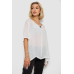 Блуза, колір молочний, 244RM202 XXL, 52, XXL