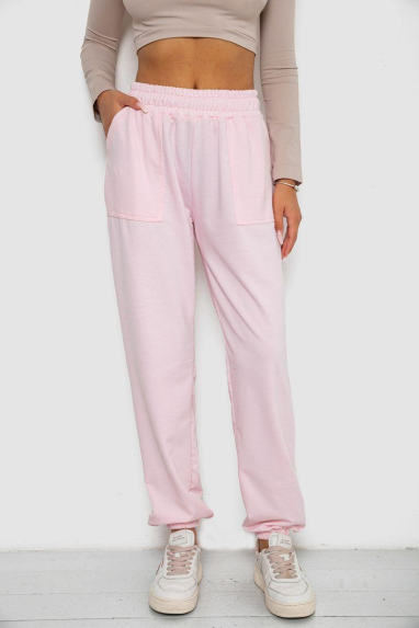 Спортивні штани жіночі, колір рожевий, 238R347-1 XXL