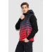 Жилетка чоловіча демісезонна, колір чорно-червоний, 244RC888 XXL, 52, XXL
