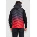 Жилетка чоловіча демісезонна, колір чорно-червоний, 244RC888 XXL, 52, XXL