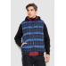 Жилетка чоловіча демісезонна двостороння, колір бордовий, 244R99008 XXL, 52, XXL