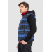 Жилетка чоловіча демісезонна двостороння, колір бордовий, 244R99008 XXL, 52, XXL