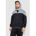 Спорт костюм чоловічий, колір чорно-сірий, 244R988 Ager, XXXL, 54, XXXL