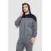 Спорт костюм чоловічий, колір сіро-чорний, 244R988 Ager, XL, 50, XL