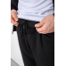 Спорт чоловічий костюм на флісі, колір чорний, 244R967 XL, 50, XL