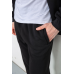 Спорт чоловічий костюм на флісі, колір чорний, 244R967 XL, 50, XL