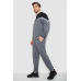 Спортивний костюм чоловічий, колір чорно-сірий, 244R9147 Ager, XXL, 52, XXL