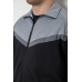 Спортивний костюм чоловічий, колір сіро-чорний, 244R9147 Ager, XXL, 52, XXL
