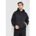 Спорт костюм чоловічий на флісі, колір чорний, 244R9146 XL, 50, XL