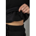 Спорт костюм жіночий, колір чорний, 244R9144 XXL, 52, XXL