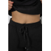 Спорт костюм жіночий, колір чорний, 244R9144 XXL, 52, XXL