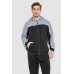 Спортивний костюм чоловічий на флісі, колір чорно-сірий, 244R9140 XL, 50, XL
