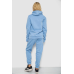 Спортивний костюм жіночий на флісі, колір блакитний, 244R7777 XL, 50, XL